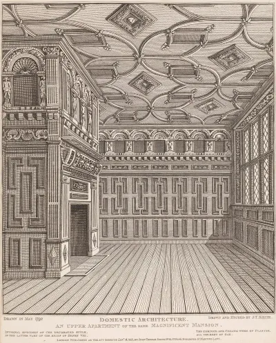 Domestic Architecture An Upper Apartment Of The Same Magnificent Mansion