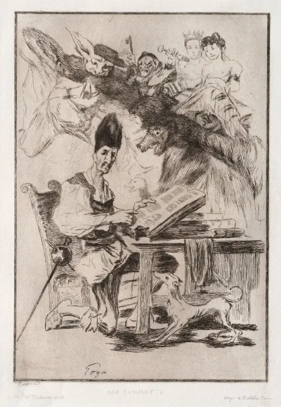 Don Quichote After Goya