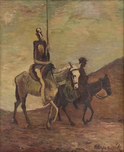 Don Quichotte And Sancho Panza