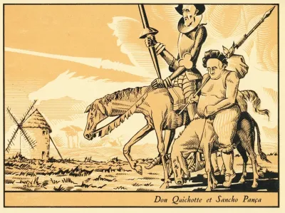 Don Quichotte Et Sancho Panca