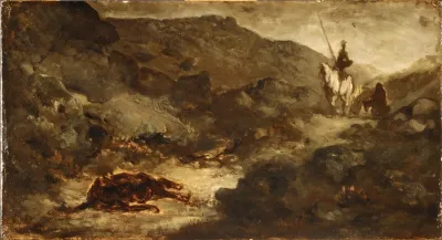 Don Quixote And The Dead Mule