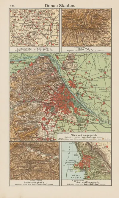 Donau Staaten Wien%e2%80%8e %e2%80%8eund%e2%80%8e %e2%80%8eumgegend %e2%80%8e %e2%80%8eschlachtfeld%e2%80%8e %e2%80%8evon%e2%80%8e %e2%80%8ekoniggratz%e2%80%8e %e2%80%8e %e2%80%8ehohe