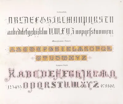 Dondorfs Alphabete Pl 01