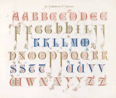 Dondorfs Alphabete Pl 05