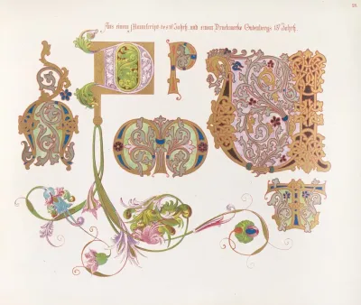 Dondorfs Alphabete Pl 14