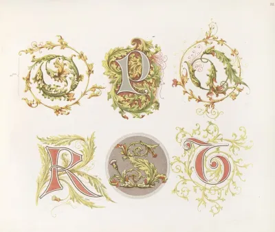Dondorfs Alphabete Pl 18