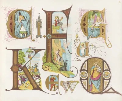 Dondorfs Alphabete Pl 21
