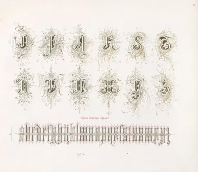 Dondorfs Alphabete Pl 30