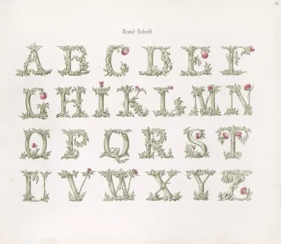 Dondorfs Alphabete Pl 31
