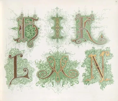 Dondorfs Alphabete Pl 37