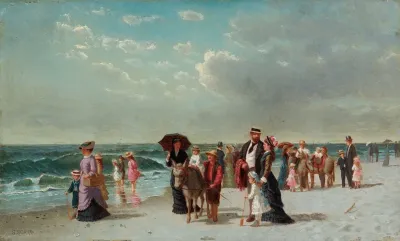 Donkey Rides On The Beach 2