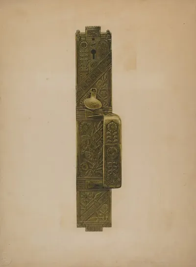 Door Latch And Handle