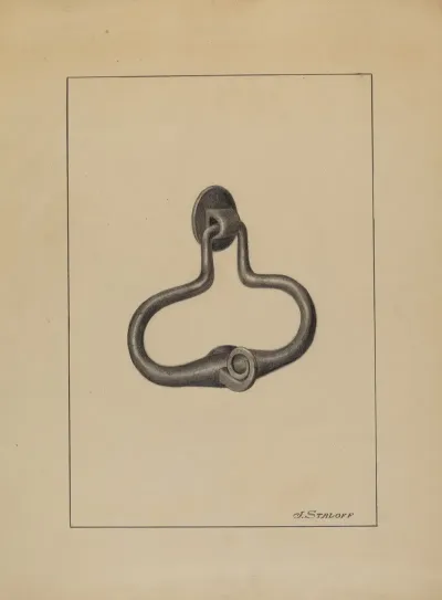 Door Pull And Knocker