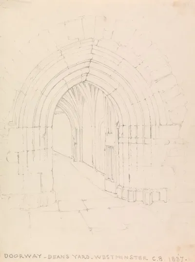 Doorway Deans Yard Westminster