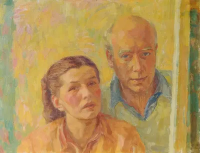 Doppelbildnis Walter Und Grete Gamerith