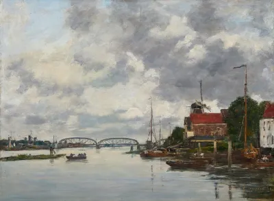 Dordrecht Pont Sur La Meuse