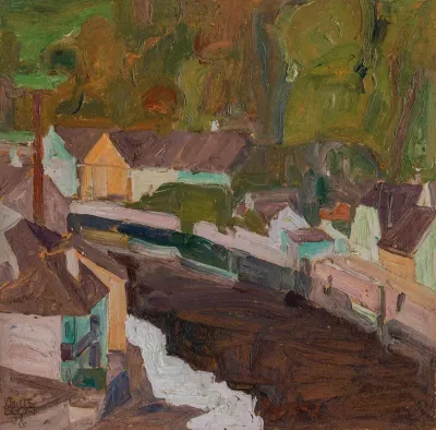 Dorf Am Fluss Ii