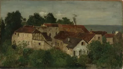 Dorfhauser Am Wasser