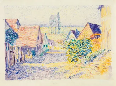 Dorfstrase In Leopoldshafen Ii
