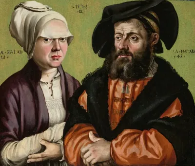 Double Portrait Of A Married Couple 2