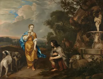 Double Portrait Of A Young Couple As Granida And Daiphilo