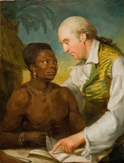 Double Portrait Of Carl Bernhard Wadstrom 1746 1799 And Prince Peter Panah