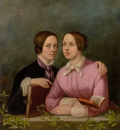 Double Portrait Of The Nieces Bardua