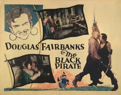 Douglas Fairbanks In The Black Pirate
