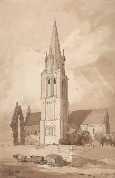 Douvres Church Normandy