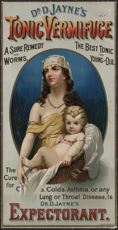 Dr D Jaynes Tonic Vermifuge A Sure Remedy For Worms