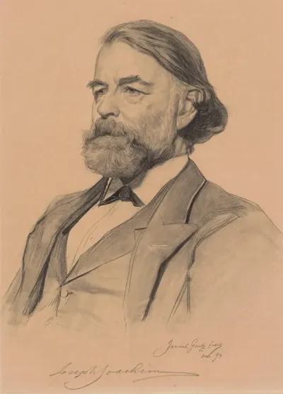 Dr Joseph Joachim Director Of The Berlin Conservatory