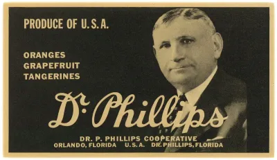 Dr Phillips Citrus Label