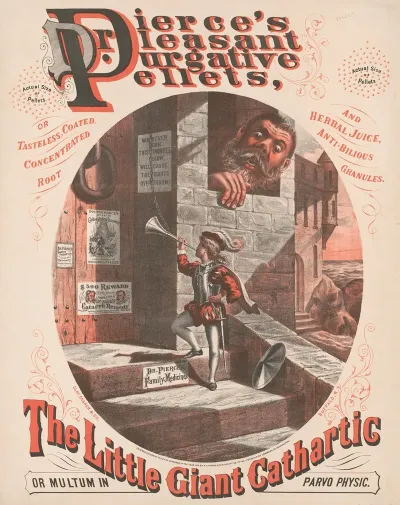 Dr Pierces Pleasant Purgative Pellets The Little Giant Cathartic