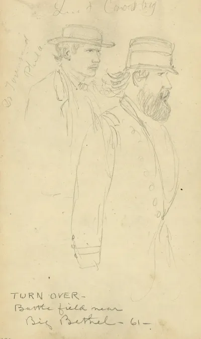 Dr Townsend Phila And Lieut Crosby