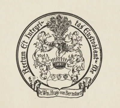 Dr Wm Hugo Von Bernstorff