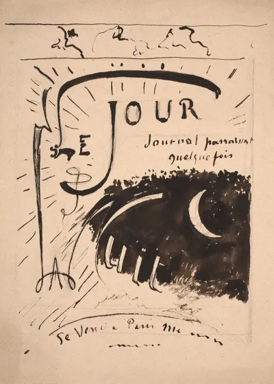 Draft Cover Or Title For Le Jour Et La Nuit