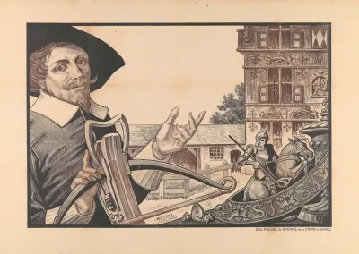 Draft Voor Wereldtentoonstelling Gent Oud Vlaanderen 1913