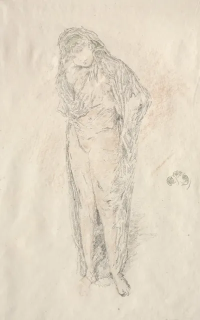 Draped Figure Standing 2