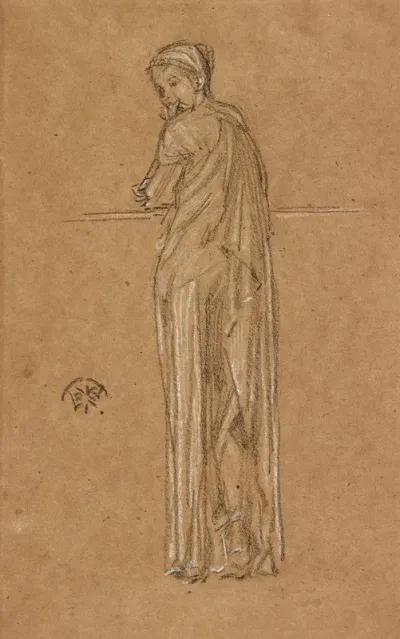 Draped Figure Standing
