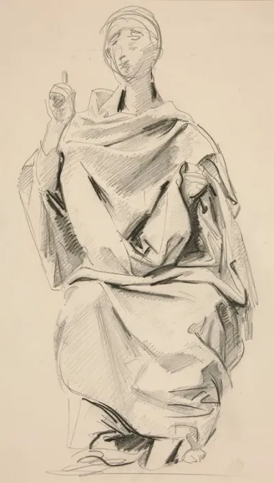 Draped Figure