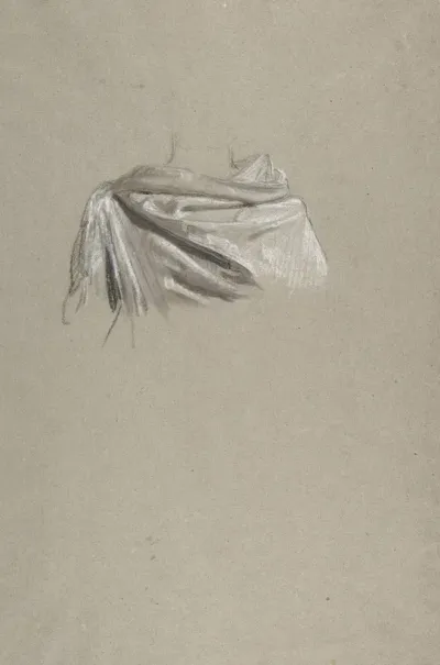 Drapery Study For Soldier