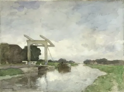 Drawbridge At Noorden