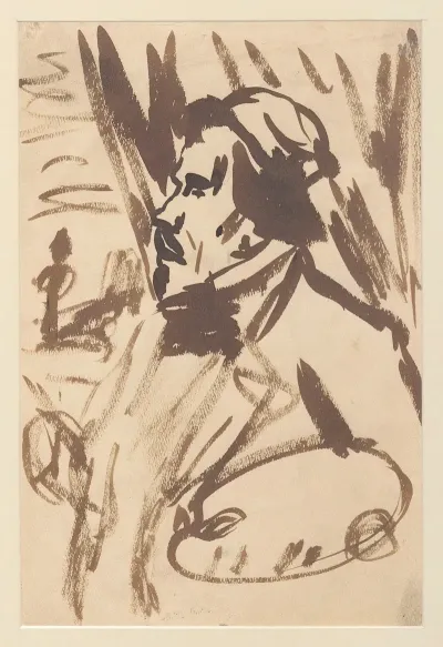 Drawing Acc To Delacroixs Self Portrait
