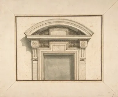 Drawing For A Door Frame