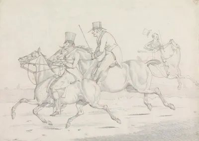 Drawing For Specimens Of Riding Near London Fancy View Near Grays Inn Road