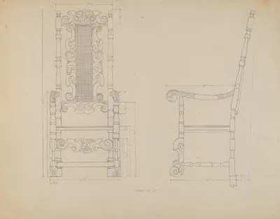 Drawing Of A Chair