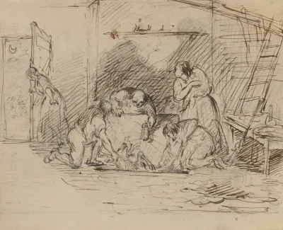 Drawing Of Cabin Interior 2
