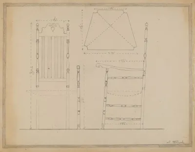 Drawing Of Chair