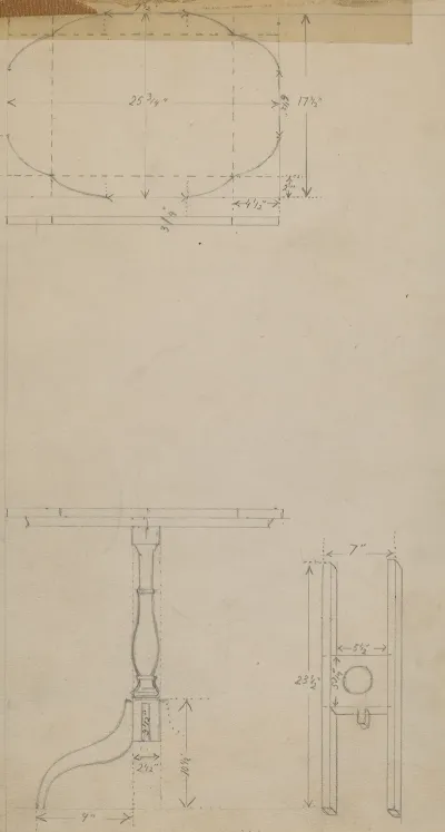 Drawing Of Table