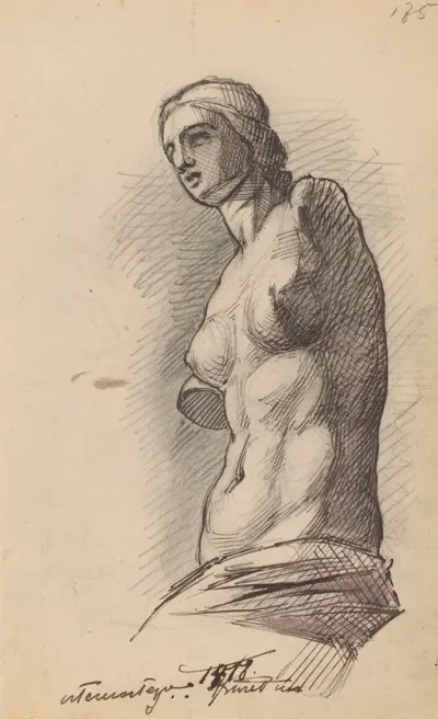 Drawing Of Venus De Milo